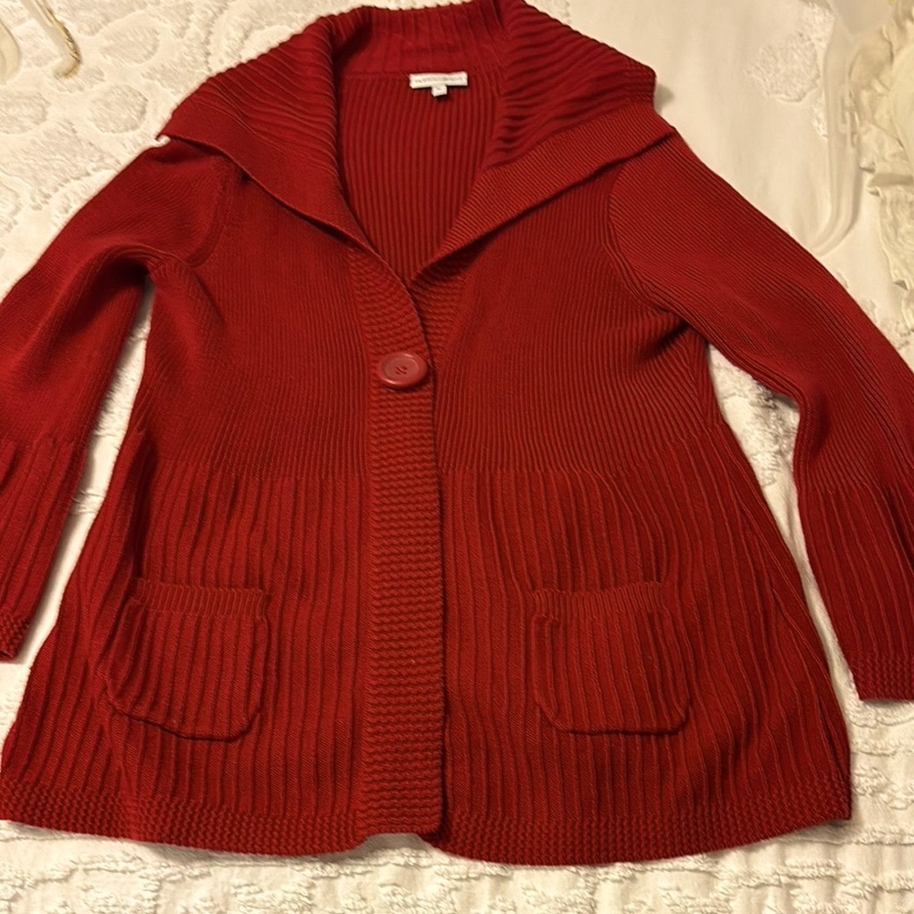 Women's Red Sweater